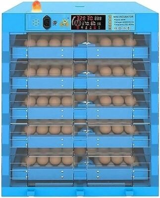 Chicken Egg Incubator with Automatic Egg Turning 320eggs Hatcher Big Digital Incubator for Hatching Quail Duck Goose Birds Poultry Pheasant Farm...
